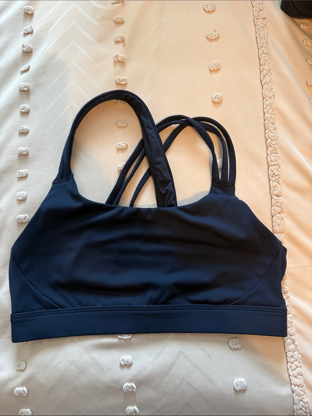 Black Strappy Sports Bra - Women Intimates & Sleepwear